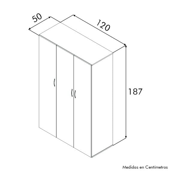 CLOSET BORMAN ISO LINEAS