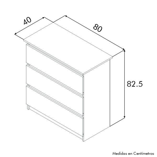 COMODA DERNA ISO LINEAS COMODA DERNA ISO LINEAS