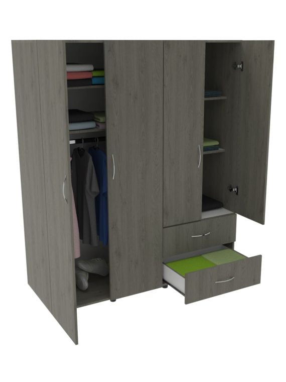 CLOSET CONFORT CENIZO BLANCO ISO1 AMB