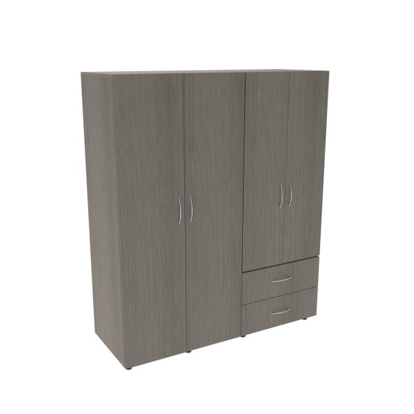 CLOSET CONFORT CENIZO-BLANCO ISO1 CERRADO CLOSET CONFORT CENIZO-BLANCO ISO1 CERRADO
