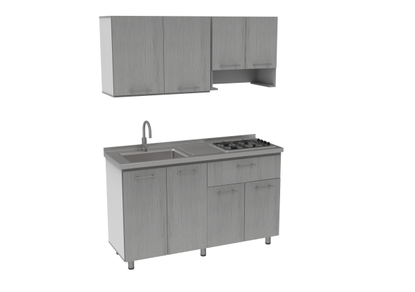 COCINA BRUSELAS VENECIA BLANCO ISO 1 CERRADO MESON