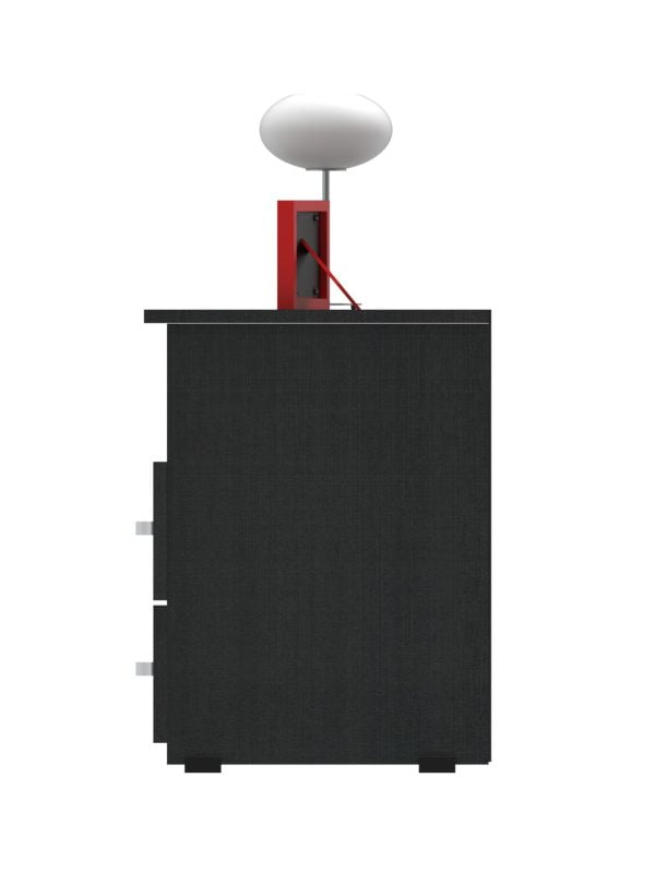 MESA DE NOCHE MOSCU WENGUE LATERAL CER AMB MESA DE NOCHE MOSCU WENGUE LATERAL CER AMB