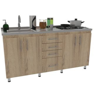 Cocina 180 Modulo Inferior + Mesón