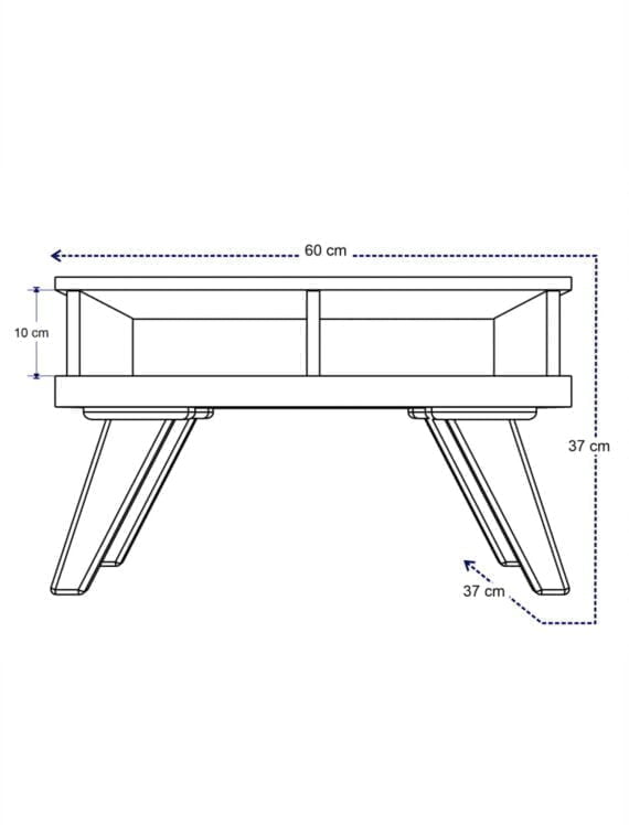 MESA DE CENTRO VERSALLES ISO LINEAS