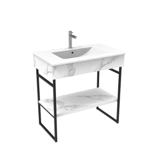 Mueble de Baño Serati 80 Estructura Metálica