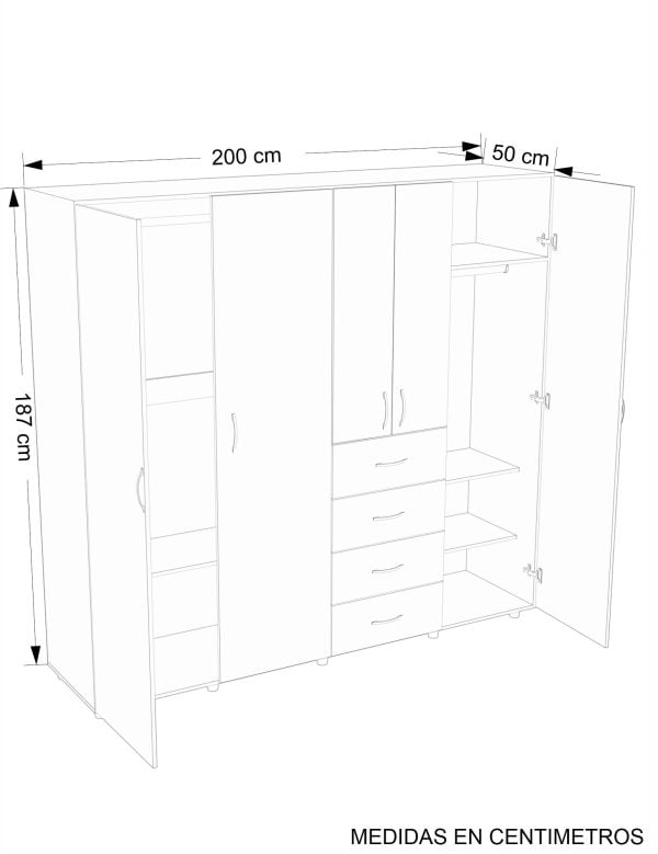 CLOSET-LONDON-GERMANY-BLANCO-LINEAS CLOSET-LONDON-GERMANY-BLANCO-LINEAS