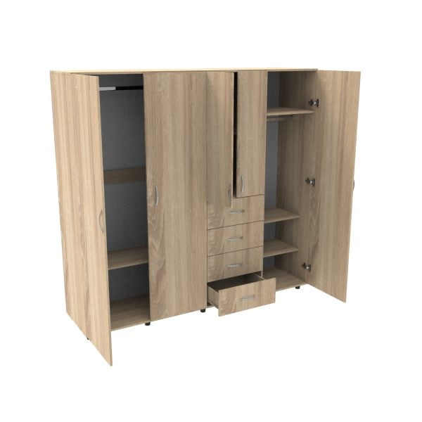CLOSET LONDON GERMNAY-BLANCO ISO1 ABIERTO.101 CLOSET LONDON GERMNAY-BLANCO ISO1 ABIERTO.101