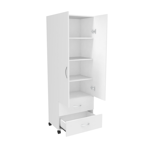 ALACENA MULTIUSOS BLANCO ISOMETRICO PUERTAS ABIERTAS.1329 ALACENA MULTIUSOS BLANCO ISOMETRICO PUERTAS ABIERTAS.1329