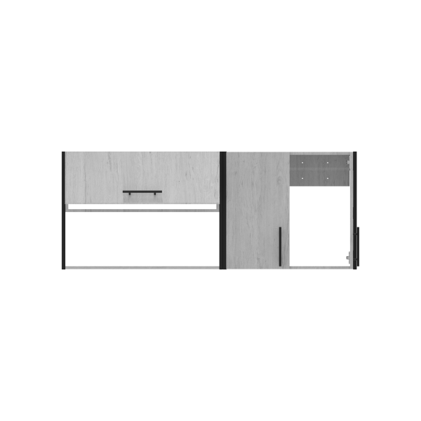 COCINA BELA MS FRONTAL CAJON ABIERTO VENECIA NEGRO.1415 COCINA BELA MS FRONTAL CAJON ABIERTO VENECIA NEGRO.1415