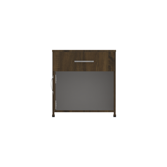 MESA DE NOCHE FILADELFIA CARAMELLO BLANCO FRONTAL PUERTA ABIERTA MESA DE NOCHE FILADELFIA CARAMELLO BLANCO FRONTAL PUERTA ABIERTA