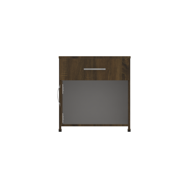 MESA DE NOCHE FILADELFIA CARAMELLO BLANCO FRONTAL PUERTA ABIERTA MESA DE NOCHE FILADELFIA CARAMELLO BLANCO FRONTAL PUERTA ABIERTA